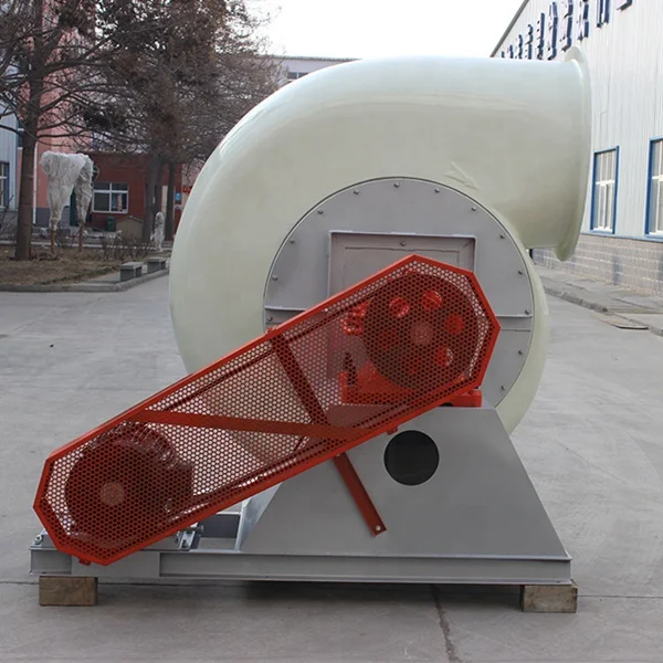 FRP/carbon steel centrifugal  fan environmental industrial centrifugal blower fan