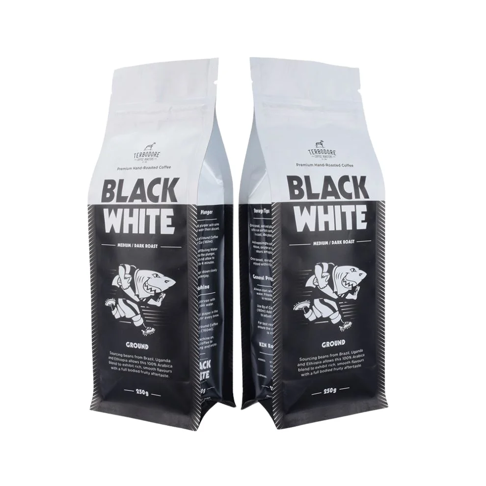 wholesale different size red coffee bean packaging bags  soudure sac plastique