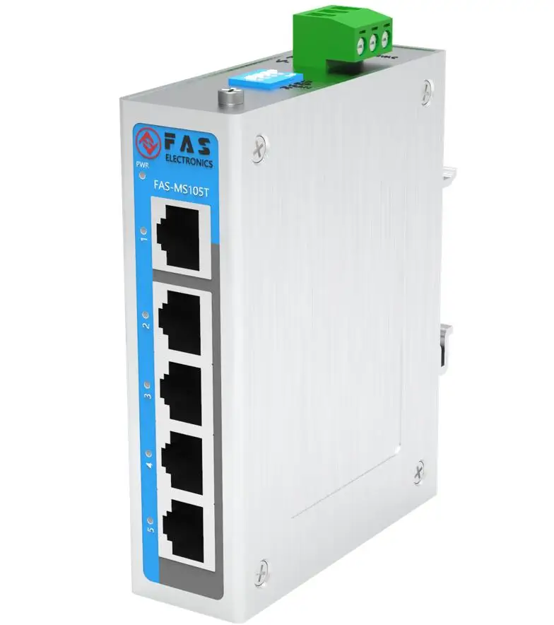 Factory Wholesale 8 Port 100M Industrial L2 Managed Ethernet Switch with 2 Giga SFP Uplink