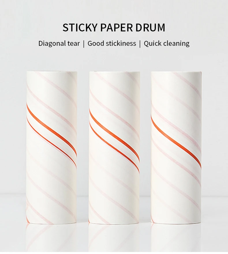 extra sticky roller machine adhesive Lint Roller Refill reusable  for pet hair