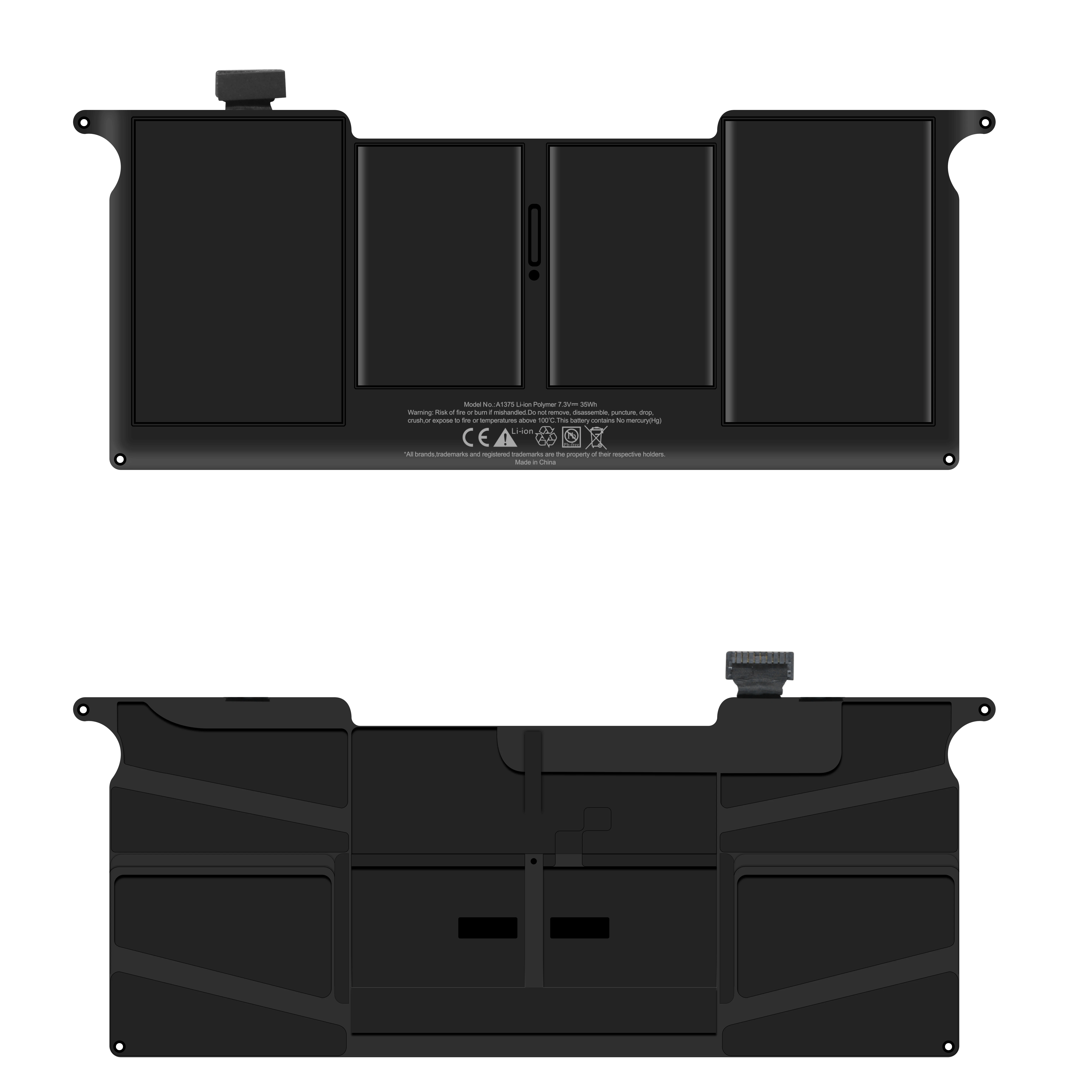 Rechargeable Laptop Battery A1375 for Apple laptop MacBook  air 3.1 Replacement Battery