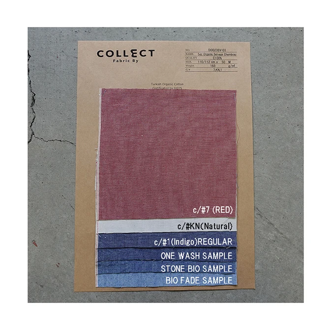 High standard Japanese selvedge heavy duty organic cotton denim