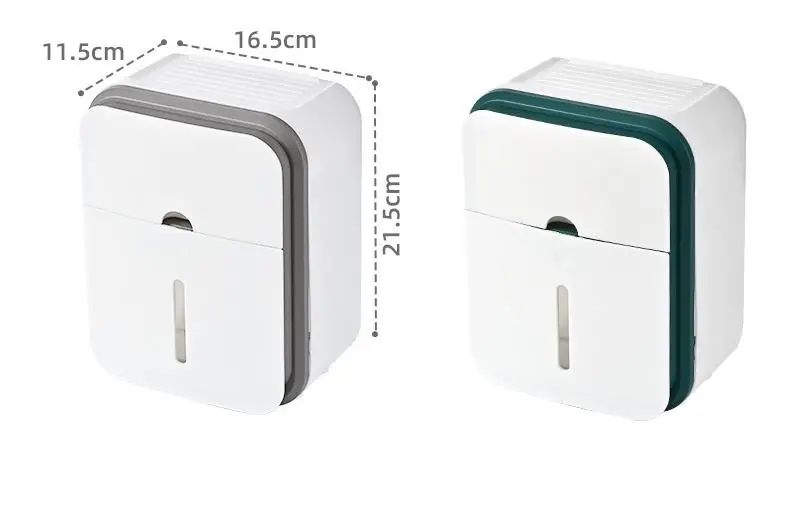 Kitchen Bathroom Plastic Tissue Box Wall Mounted Manual Fold Hand Towel Napkin Paper Towel Dispenser