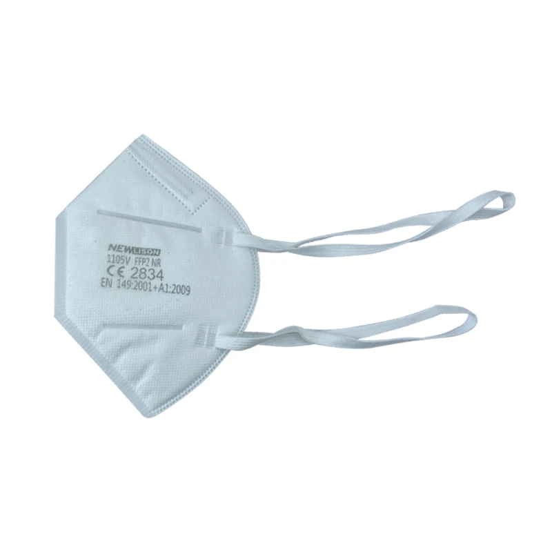 Disposable KN95 Construction Work Masks Non-Woven Cup Shaped Respirators with Valve CE Certified Dust Masks for Mining