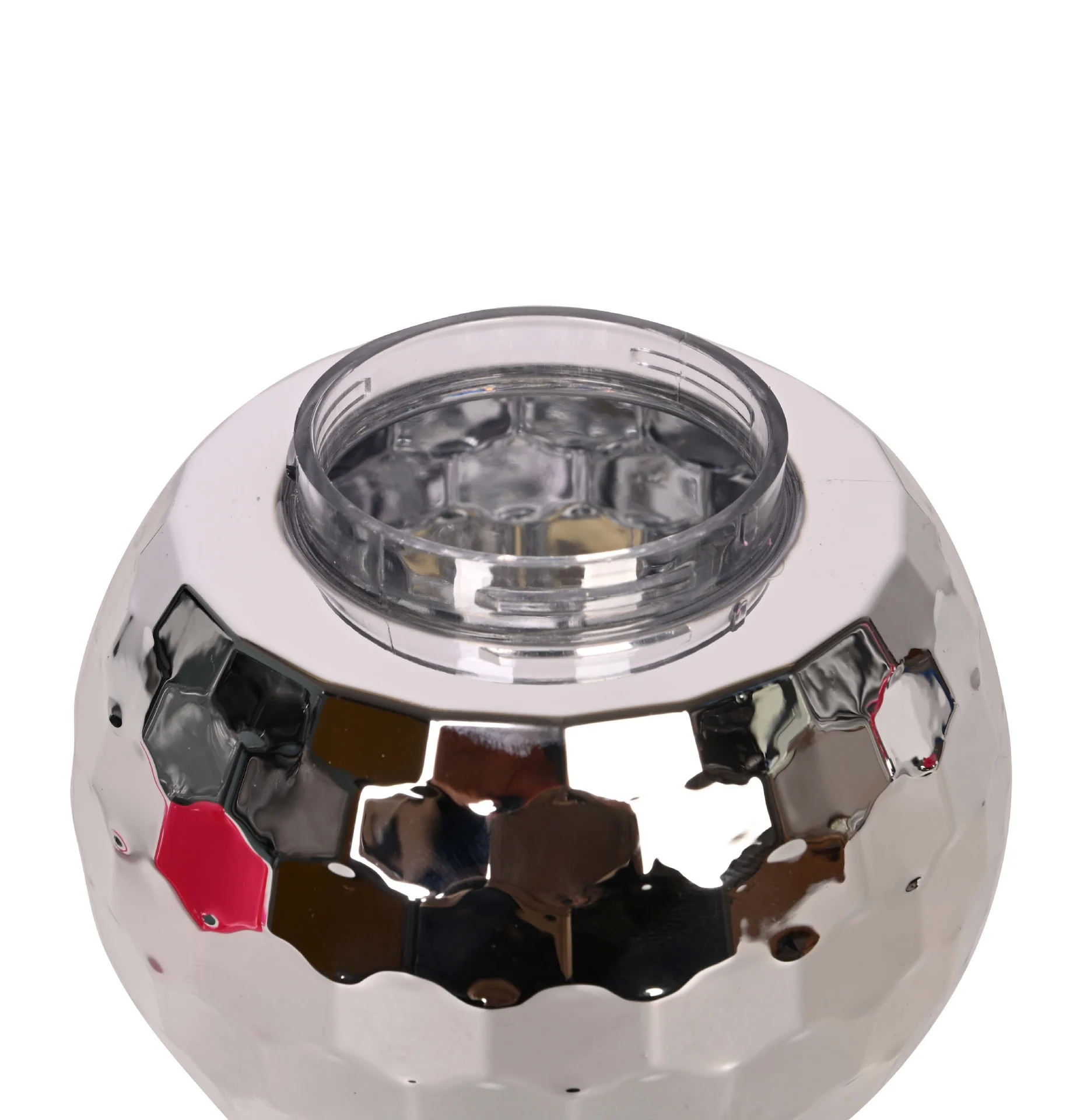 600ML Drinking Pink Disco Ball Cup with Cowboy Hat and Straw for Party