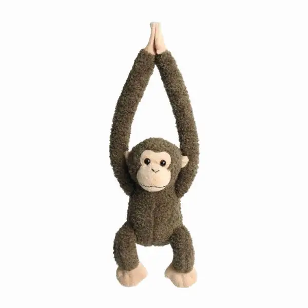 Soft green Monkey ,Stuffed animal plush toy,for children,,high quality.100% recycled with GRS