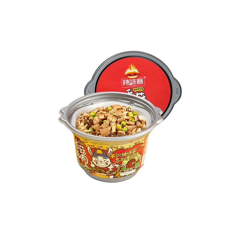 Hot Sales Instant Self Heat Pot Rice With All Kinds Of Materials