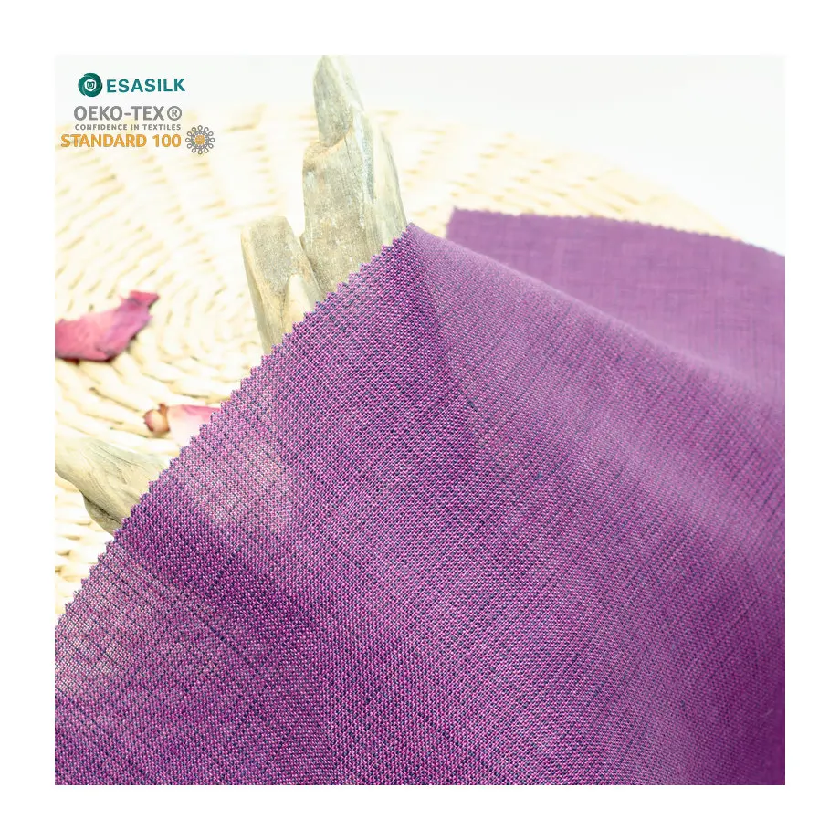 New style 100% pure linen plaid checkers woven fabrics men shirt flax wholesale manufacturers for school uniforms