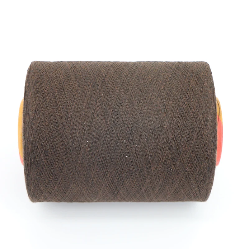 ne 30/1 organic 65 % polyester 35 % cotton yarns for weaving