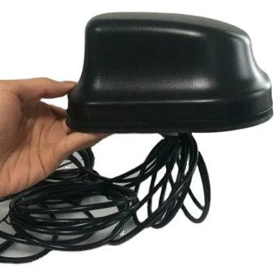 7 in 1 Outdoor IP67 long range high gain GNSS 4x4 5G MIMO WIFI MIMO antenna car gps lte 4g combo antenna for Fleet Management