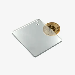 Custom size clear extruded acrylic plasticcase place card plastic sheet acrylic boxes with lids