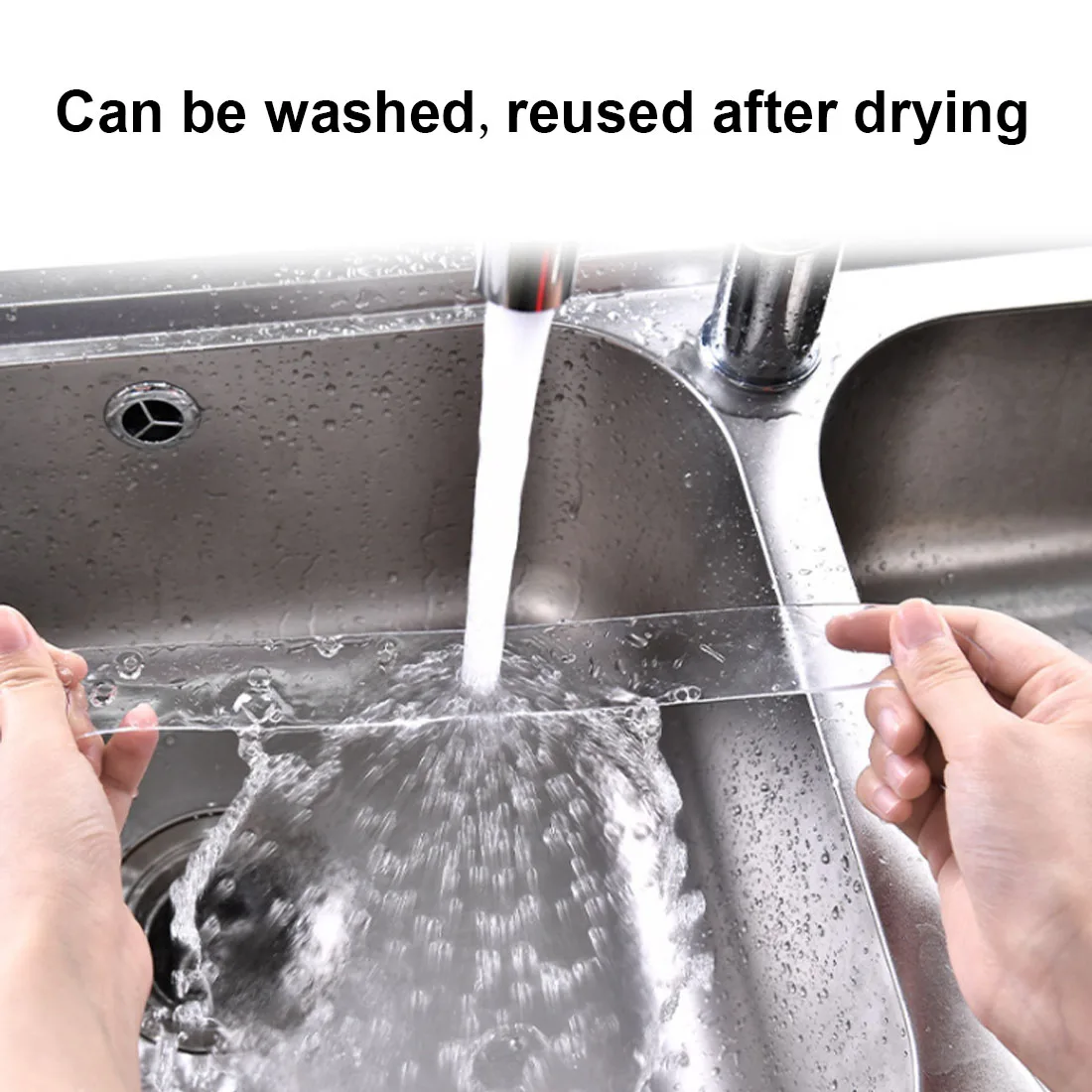 Nano Grip Clear Waterproof Mounting Stickers Tape Transparent Reusable Double Sided Nano Gel Adhesive Tape