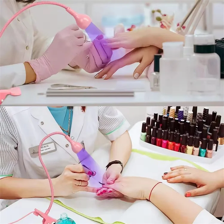 Wholesale Price Free Adjustable Hose UV Led Nail Lamp Portable UV Lamp USB UV Nail Lamp With Clip