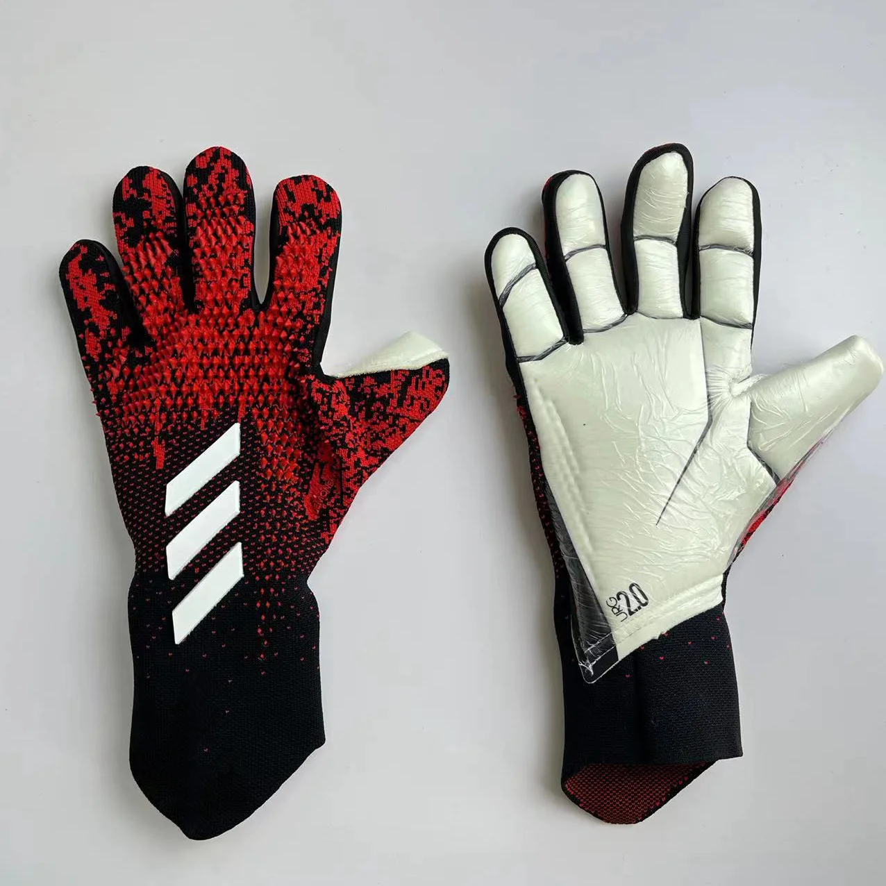GLBZ009 Wholesale Football Gloves Professional Latex Training Goalkeeper Gloves Kids Adult Universal Goalkeeper Gloves