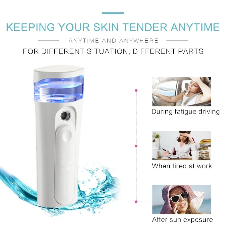 Nano Spray Water Replenishe Instrument Water Replenisher 30 Ml Moisturizing Nano Handy Moisturizing Spray