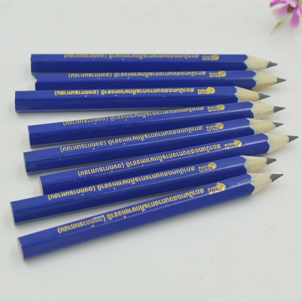 Mini Short Raw Wood Pencil