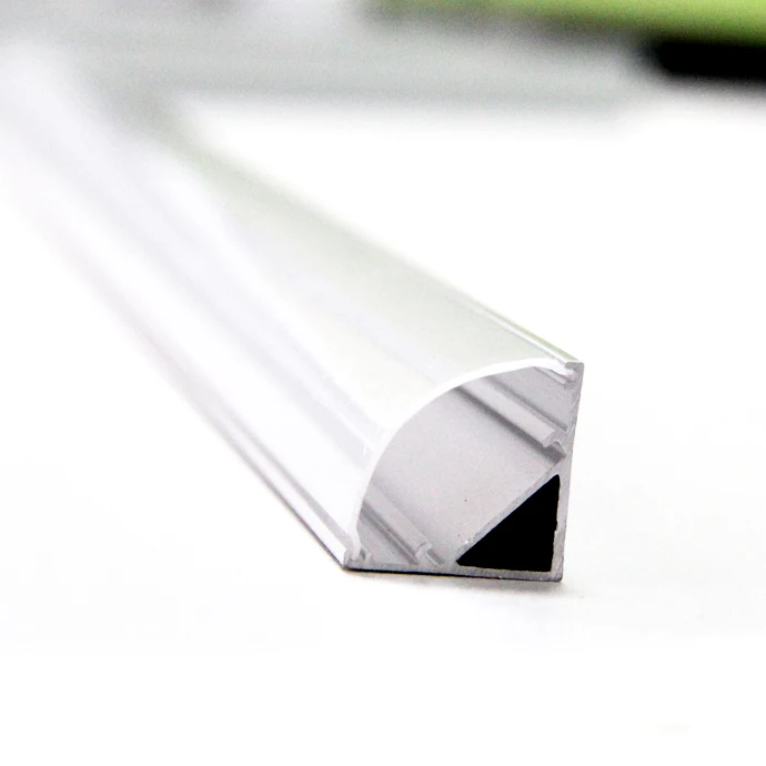 Cabinet LED Light Bar Recessed Bendable LED Triangle Aluminum Profile Kit