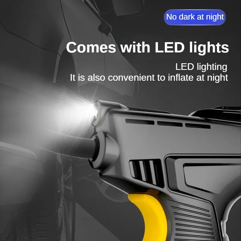 Electrical Air Pump bike Mini Portable digital Wireless Tire Inflatable Car tyre Pump Air Compressor for Car Bicycle