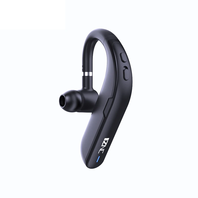Long standby 150MAh battery multipurpose business single BT5.0 wireless headset ear hook earphone with mic for driver