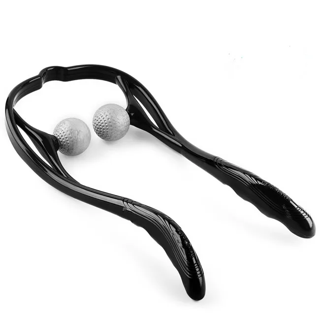 Ergonomic Handle Design, Lightweight & Portable  Shiatsu Deep Tissue Dual Trigger Point  Neck Shoulder Massager