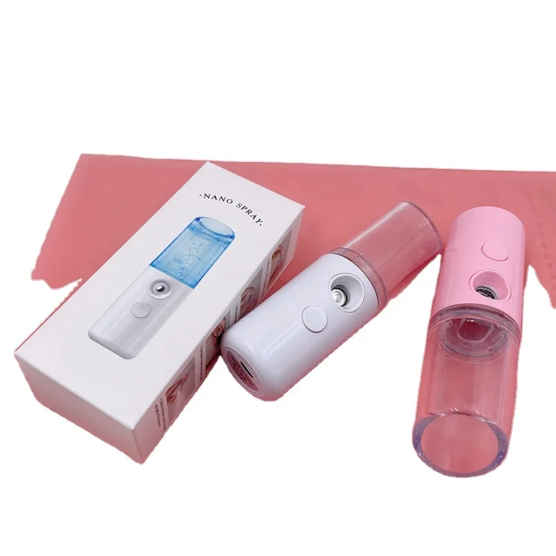 Nuovo Arrivo Ricaricabile Carino A Portata di mano Mini 30ML di Bellezza Del Viso Nano Mist Spray per il viso a vapore