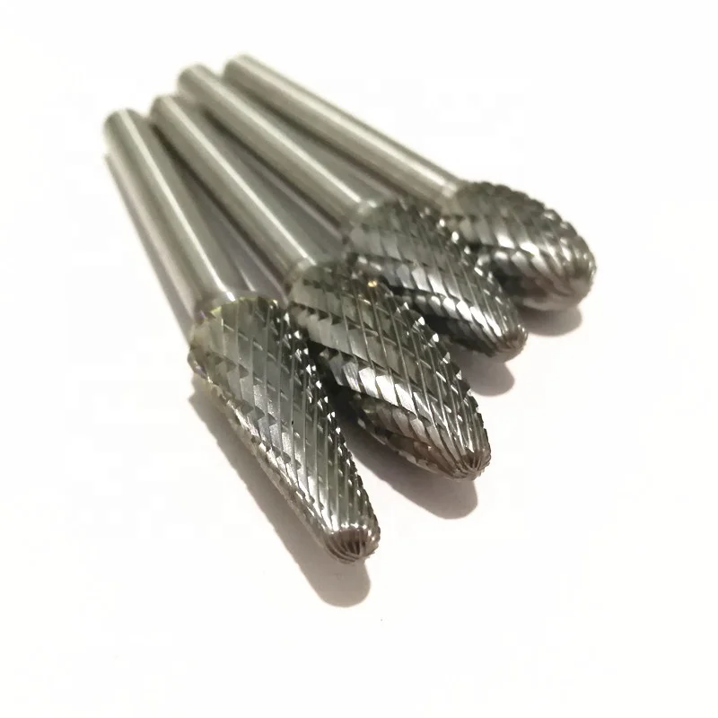 Arch Ball Nose Sharp Standard Cut Grinding Tungsten Carbide Rotary Bur For Wood Cutting