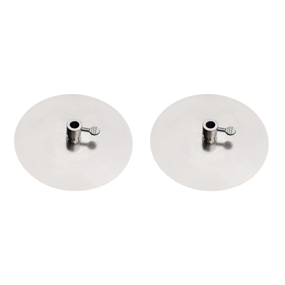 Factory wholesale 20mm 8mm 10mm Square Stainless Steel Spit Roaster Round Collar Souvlaki Gyros Disc Plates