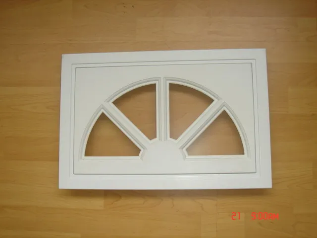 Foamed Garage Door With Plastic PVC Window Covers
