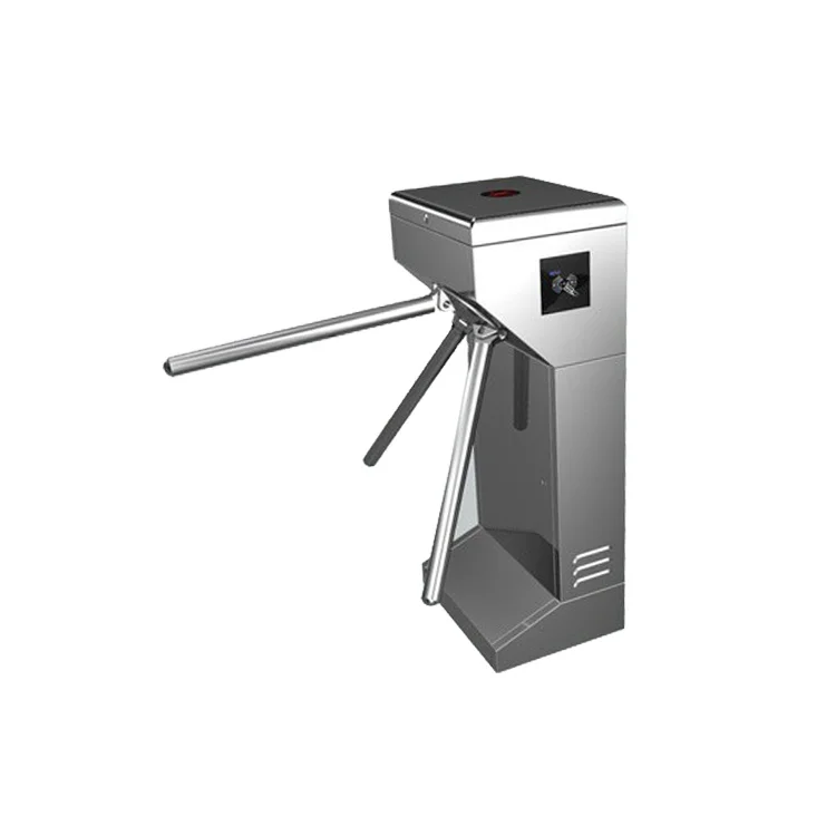 Vertical Three Roller Indoor Outdoor Metro Gate Turnstile Gate Stainless Steel