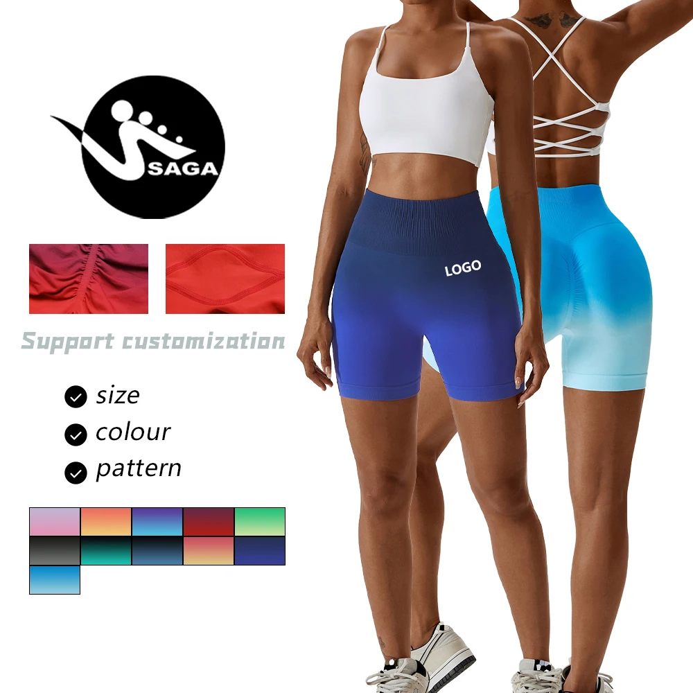 Cpc5 Full Inspection Pantalones Cortos De Fitness Tie Dye Workout Pants Leggings Big Butt Scrunch Gym Fitness Yoga Shorts