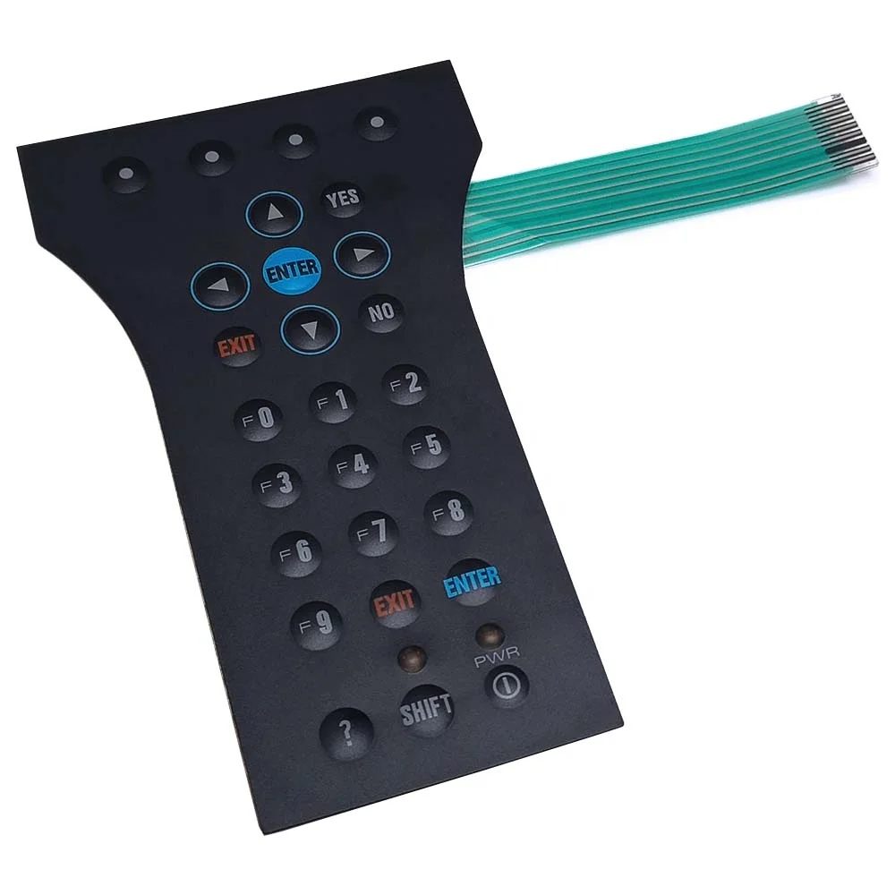 customization push buttons Panel Mount Control assemble Membrane Keypad Keyboard