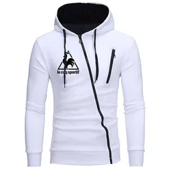 New Hoodies Men Autumn Casual Long Sleeve Hoodie Men Sweatshirts Slim Zipper Hoody Men Hooded Streetwear