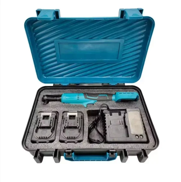 Hot Selling 21V Lithium-Ion Battery Brushless Cordless Ratchet Wrench 200W Electric Wrenches Set