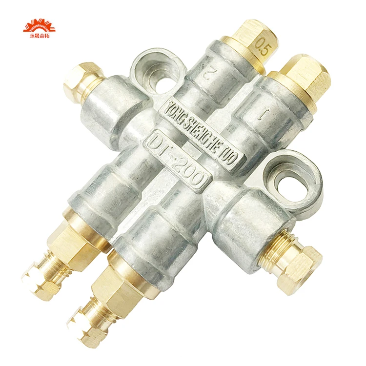DT-500 0.1 0.2 0.3 0.4 0.5 Volumetric Oil Distributor Volumetric Quantitative Oil Discharge CNC Machine Tool Oil Distributor