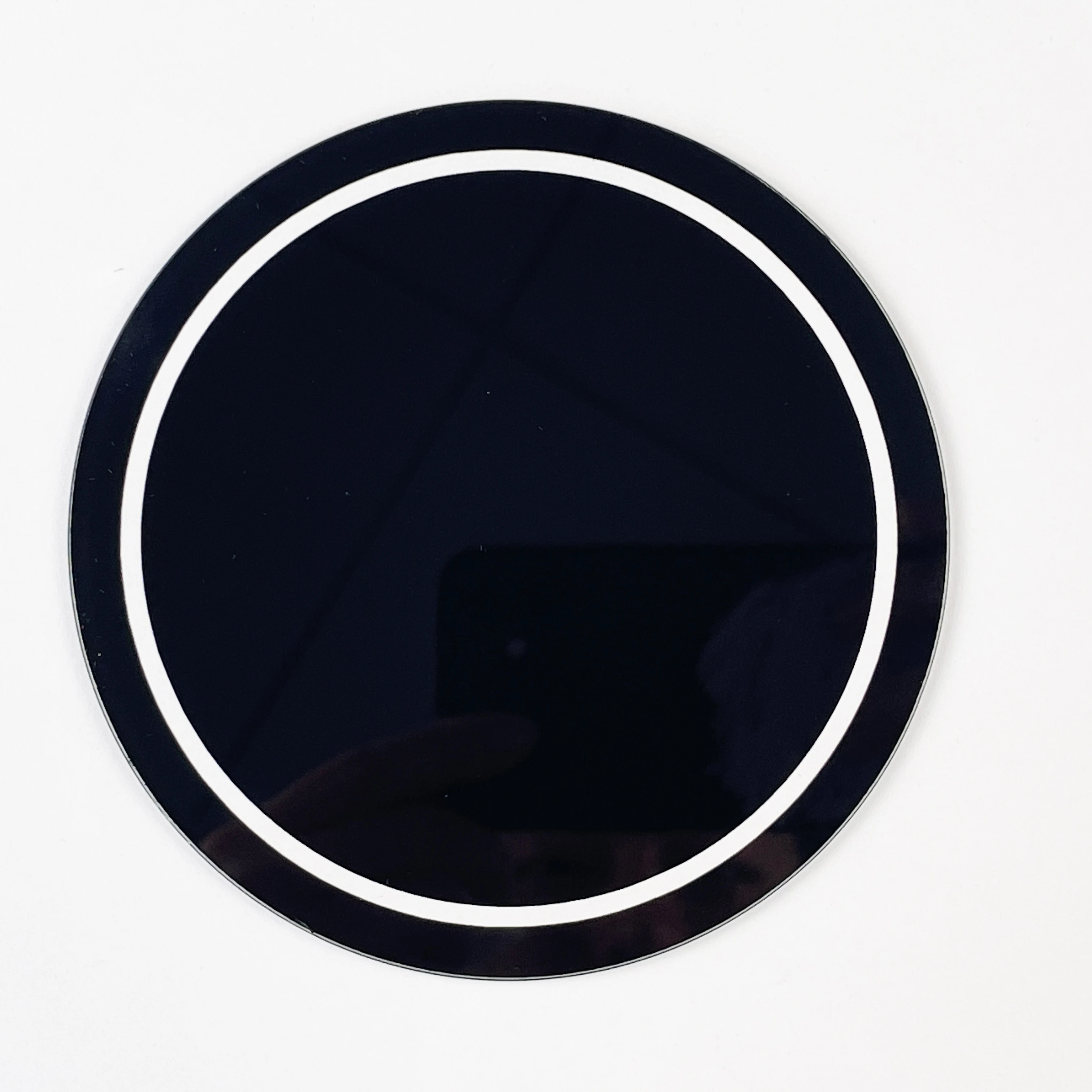 Custom charging pile tempered glass smart display protective screen black silk screen printing glass