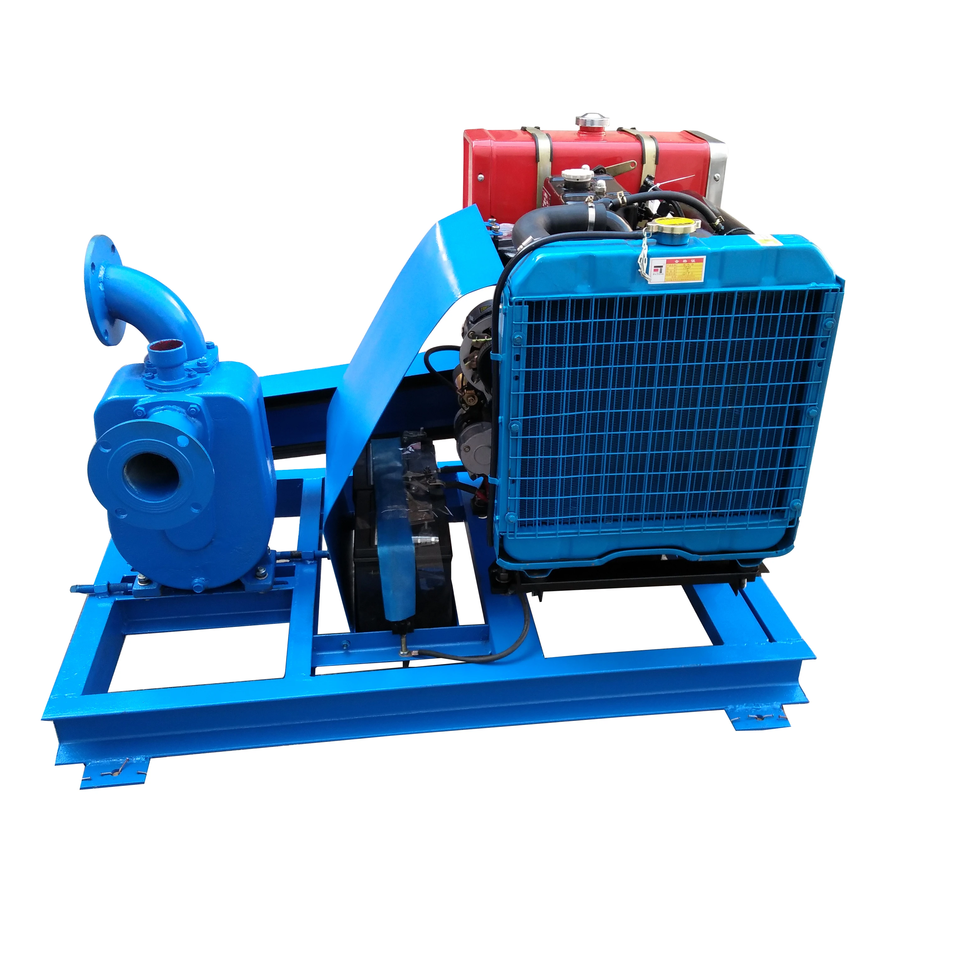 
Fuel Engine Centrifugal Self Priming Sewage Pumps For Water Diesel Self-Priming Pump 