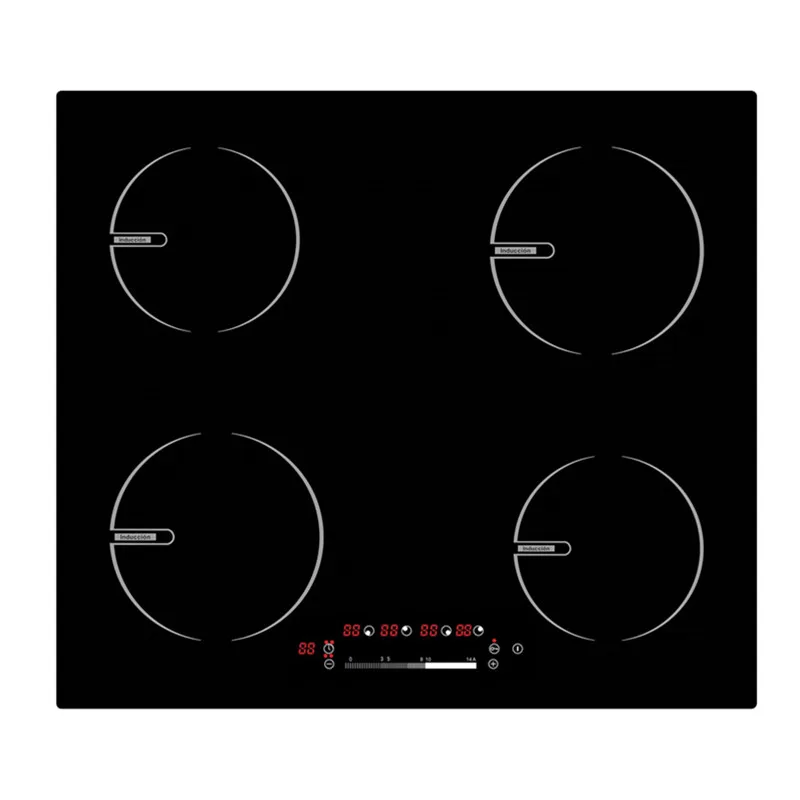 6000W Touch Control Electric Cookware 4 Burner Mini Induction Cooktop Cooker Built-In Stove For Household