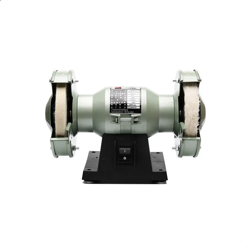 Manual Sunglasses Polishing Buffing Machine With 2 Polishing Wheel for Jewelry, Wood, Metal,Lens