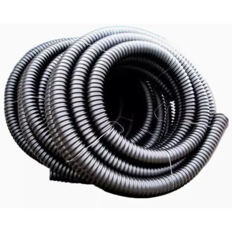 Professional round Carbon Fiber Tube Flexible Corrugated Electrical Conduit Pipes Curved Cutting and OEM Services Available