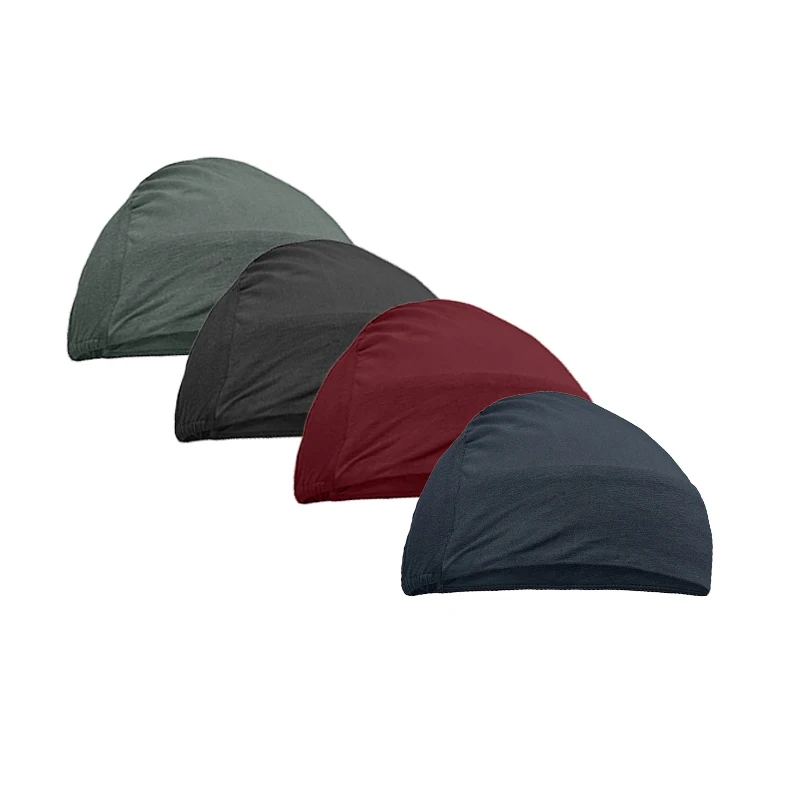 Silk Satin Bonnet Hair Cover Sleep Cap for Sleeping Beanie Hat Adjustable Stay On Headwear Lined Nurse Cap for Women and Men