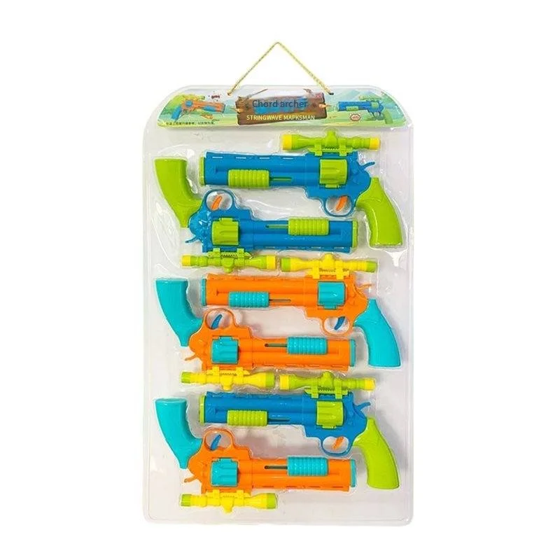 Cheap Price Sports Dart Gun Toy Ball Shooting Games Set Safety Kids Large Size Soft Foam Bullet Guns Toy With Candy