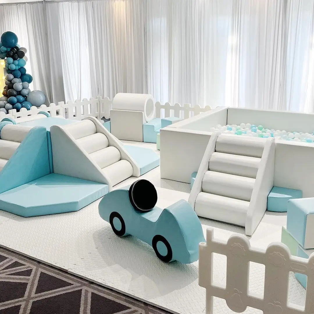 New Style Safe And Non-Toxic Kids Soft Foam Play Sets Indoor Playground Toddler Soft Play Equipment