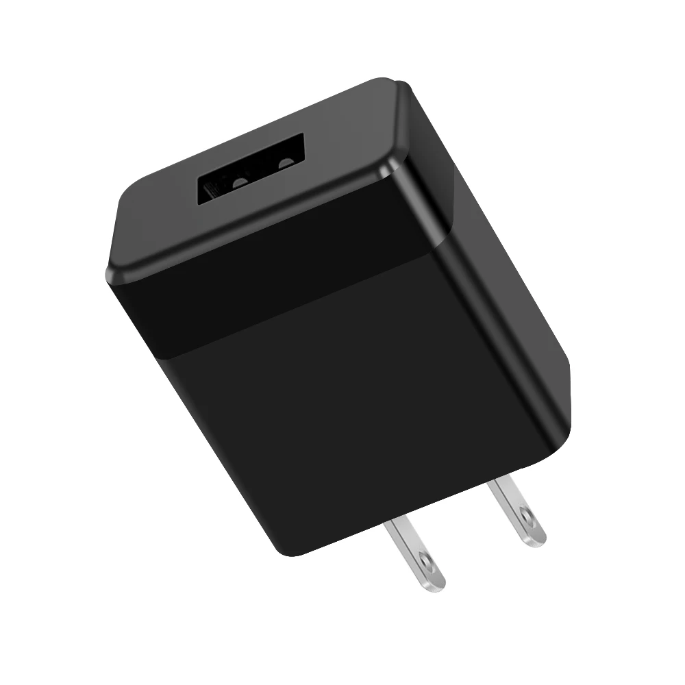 Оптовая продажа, настенное зарядное устройство из АБС-пластика, 1 А, один порт, дешевое настенное зарядное устройство USB