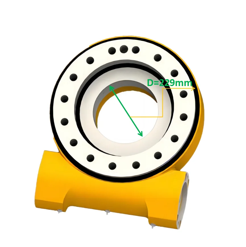 Waterproof and dustproof DC motor slew drive solar tracking system slewing drive Rotary reducer Rotary drive