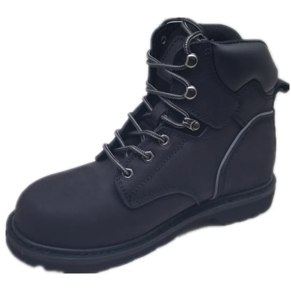 Morning Glory Footwear High quality mid cut  men cow leather safety shoes outdoor style boots from manufacturer