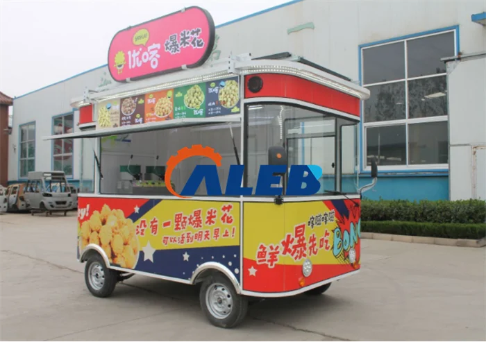 clothing display and sales mobile vehicle street view four wheeled vehicle