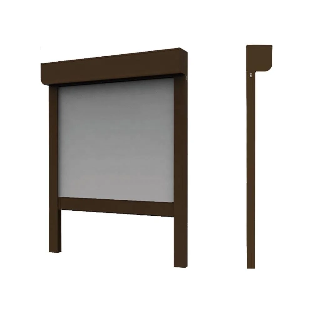 Pvc Garden Patio Motorized Outdoor Windproof Sun Shade Roller Blinds