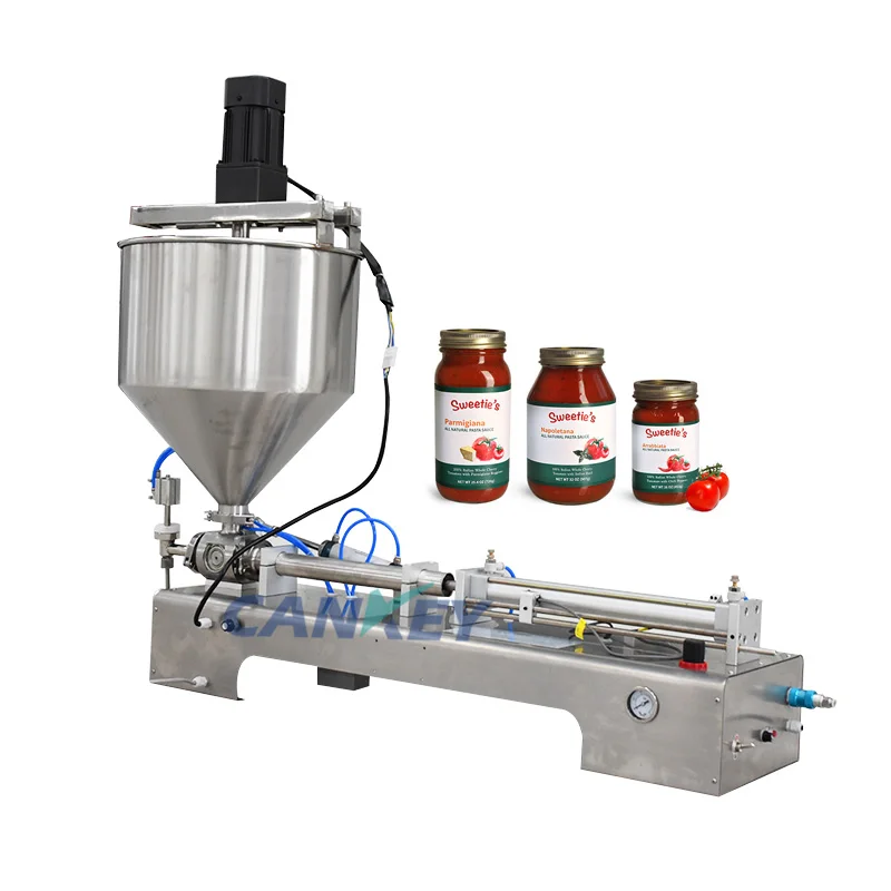 Semi Automatic Manual Curry Chili Paste Filling Machine