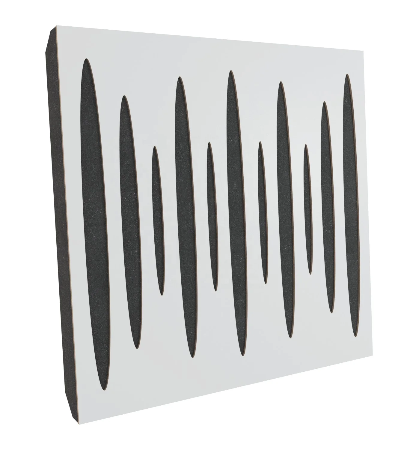 MDF wood acoustic panel with acoustic foam for studio and music rooms