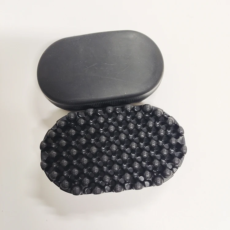 2024 new Twist Hair Sponge for Black men Barber Tool Curved Hair Brush